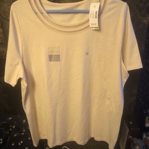 Short sleeved top from Catherine’s.